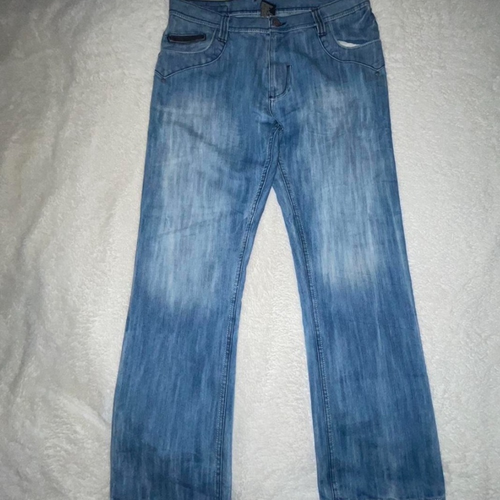 cool thrifted jeans